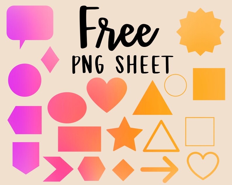 Procreate Basic Shapes, Geometric Shapes, Procreate Brushes, iPad