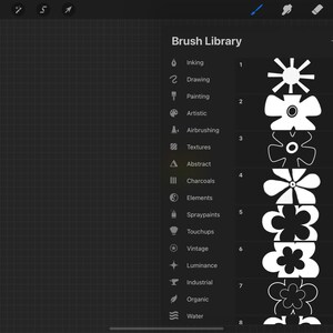 Procreate flowers,flowers procreate,Procreate stamps,procreate floral set,Procreate brushes,Procreate floral,70s procreate flower,Ipad brushes,retro flower stamp,procreate brush set,Hippie flowers,Groovy Flowers,Retro Flowers