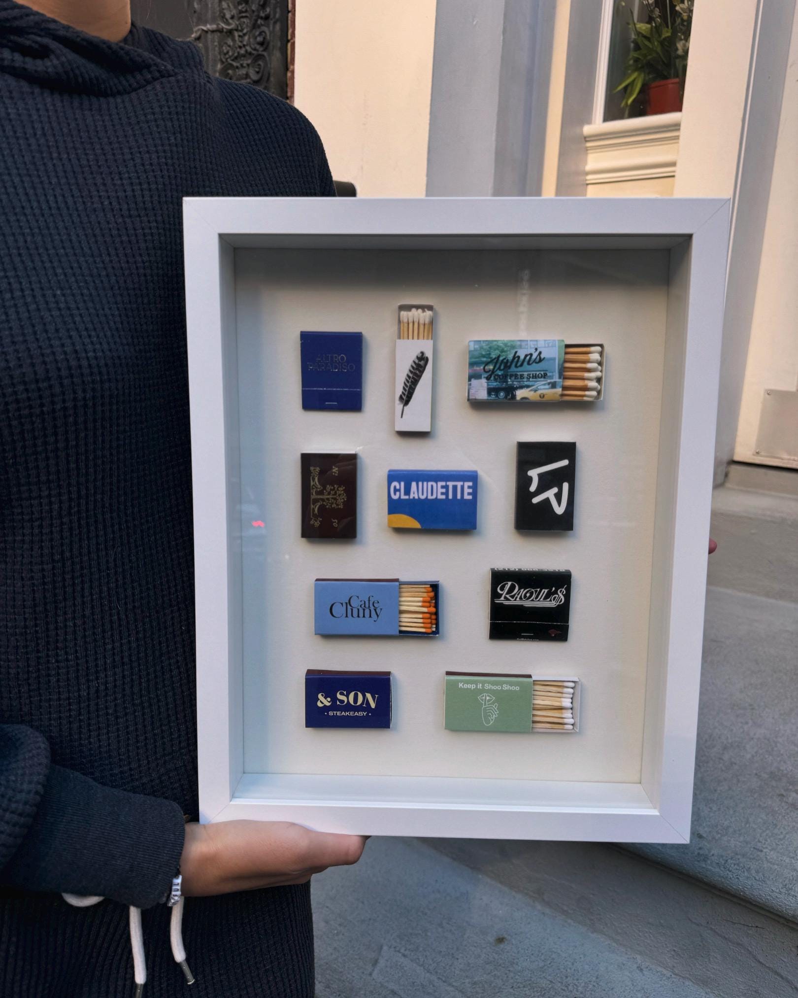 Custom Matchbook Shadow Box (extra large)
