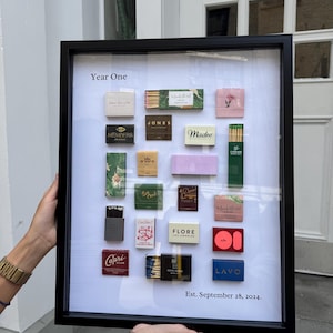 Custom Matchbook Shadow Box (extra large)