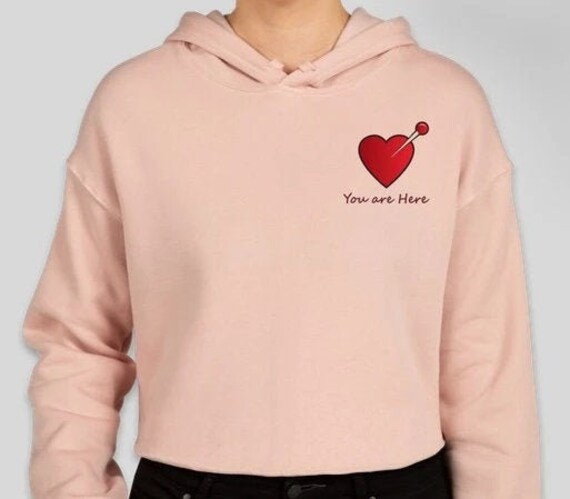 Ultra Soft Bella Canvas Women s Drop Shoulder Cropped Hoodie Etsy