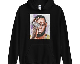 Lebron James Hoodie - Etsy Canada