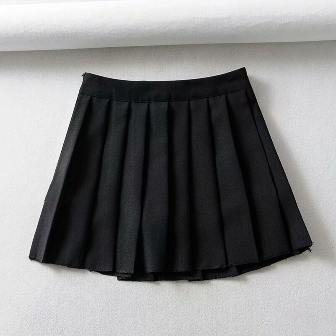 pleated cargo skirt