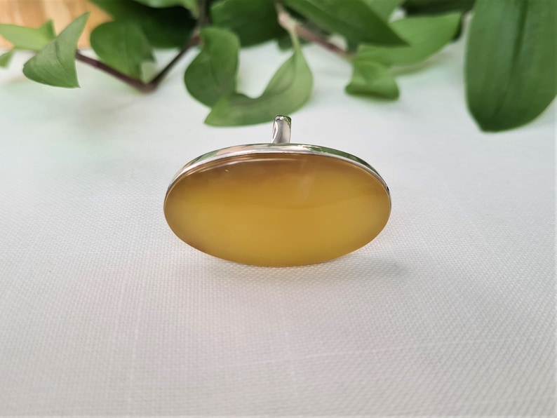 Huge amber ring sterling silver adjustable ring unique natural baltic amber