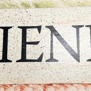 Friends Sign in Your Choice of Color Edging - Etsy