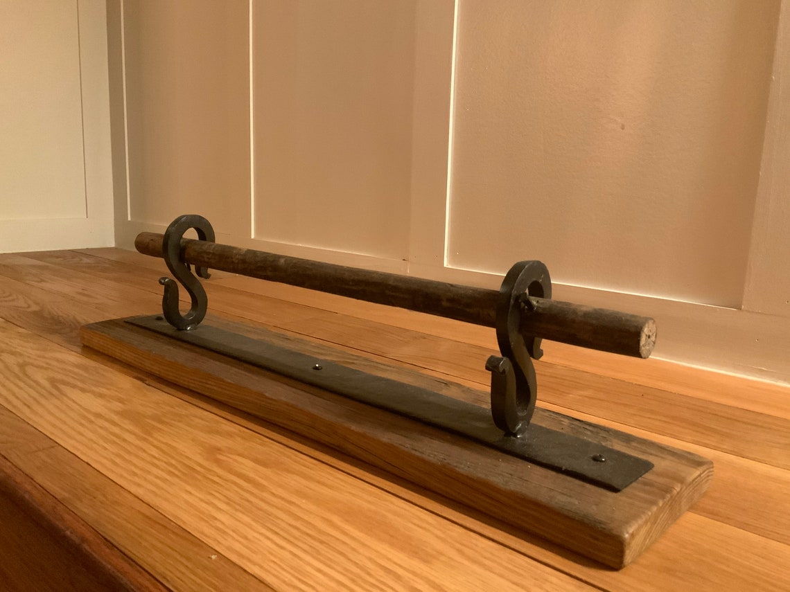Blacksmith Dish Towel Rack Etsy