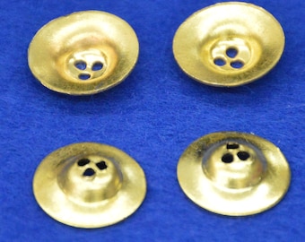 Botón de bolsa de pan de latón