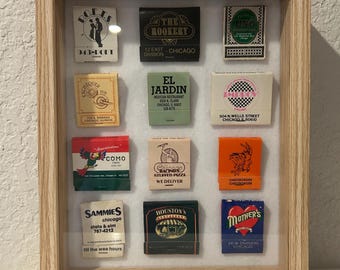Vintage Chicago Matchbook Art