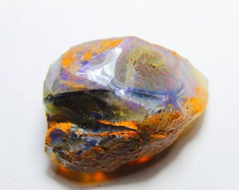 quality natural earth mine Ethiopian opal raw rough gemstone extra fine quality unheated untreated welo opal rock material #B8 220 CRT AAA