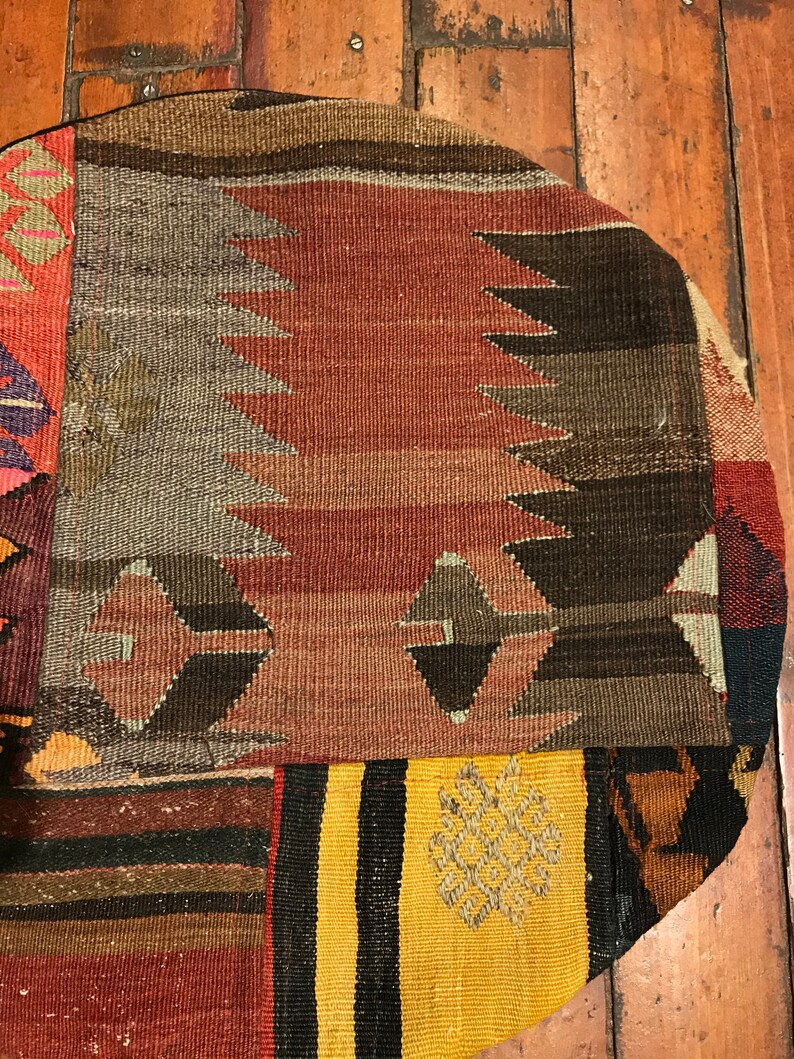 Turkish Rug Anatolian Rug Carpet 2x2 feet Vintage Rug Old Rug Anatolian Pillow Patchwrok FREE SHIPPING 60x60cm
