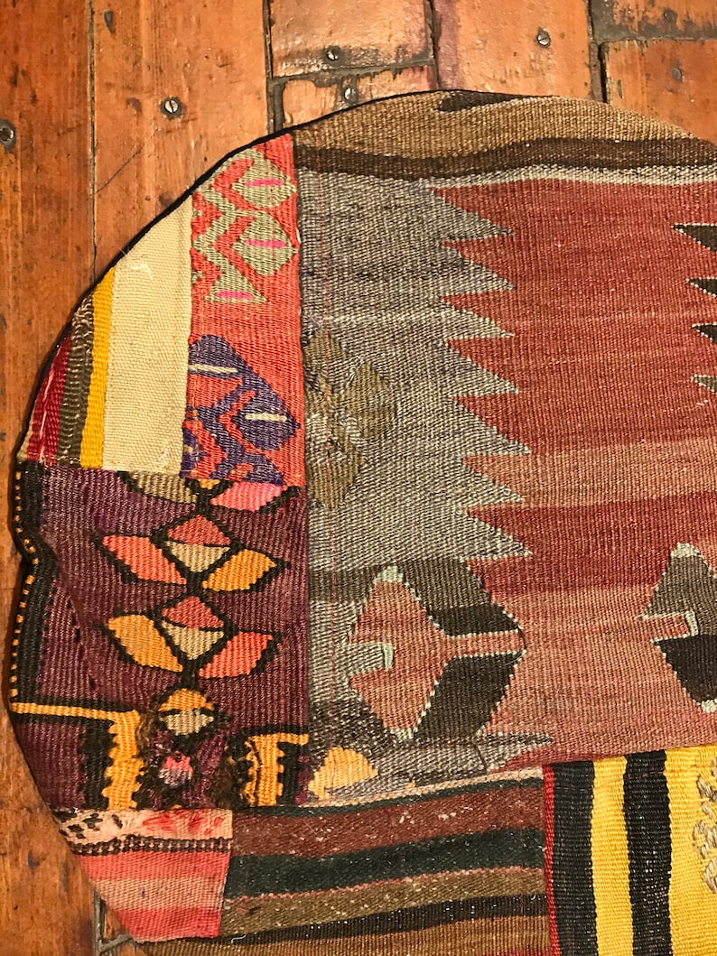 Turkish Rug Anatolian Rug Carpet 2x2 feet Vintage Rug Old Rug Anatolian Pillow Patchwrok FREE SHIPPING 60x60cm
