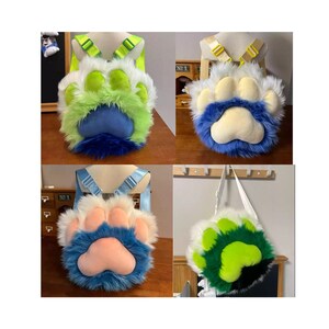 Fursuit Bag Fursuit Backpack Fursona Bag Travel Bag Decoration Package Cosplay Bag Fursuit