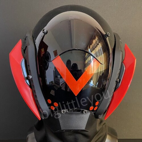 Cyberpunk 2077 Cyberpunk Samurai Mask Cyberpunk Sci-Fi shops Mask Tactical Mask Prop Resin Mask
