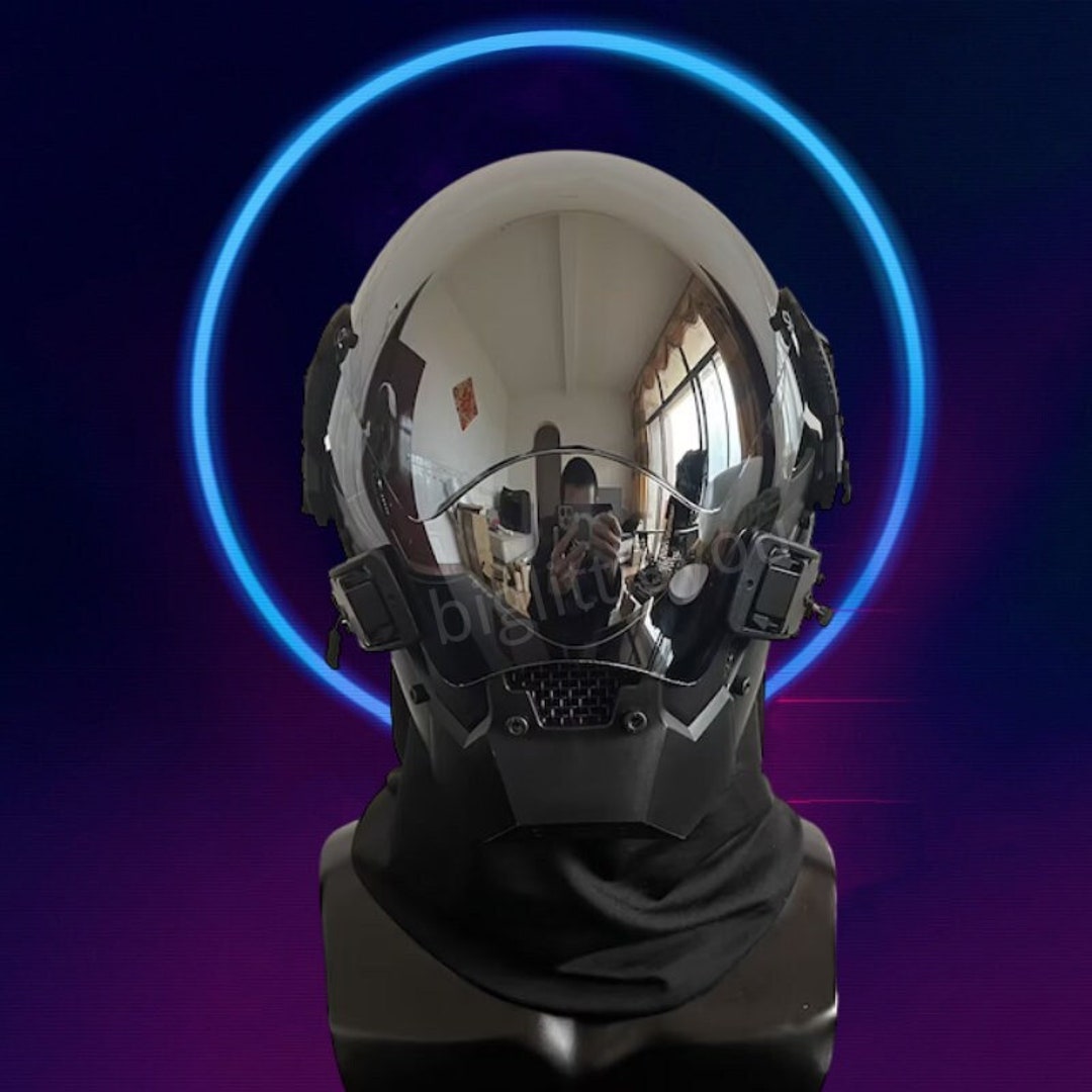Futuristic Helmet Without Visor Futuristic Visor Helmet Buy