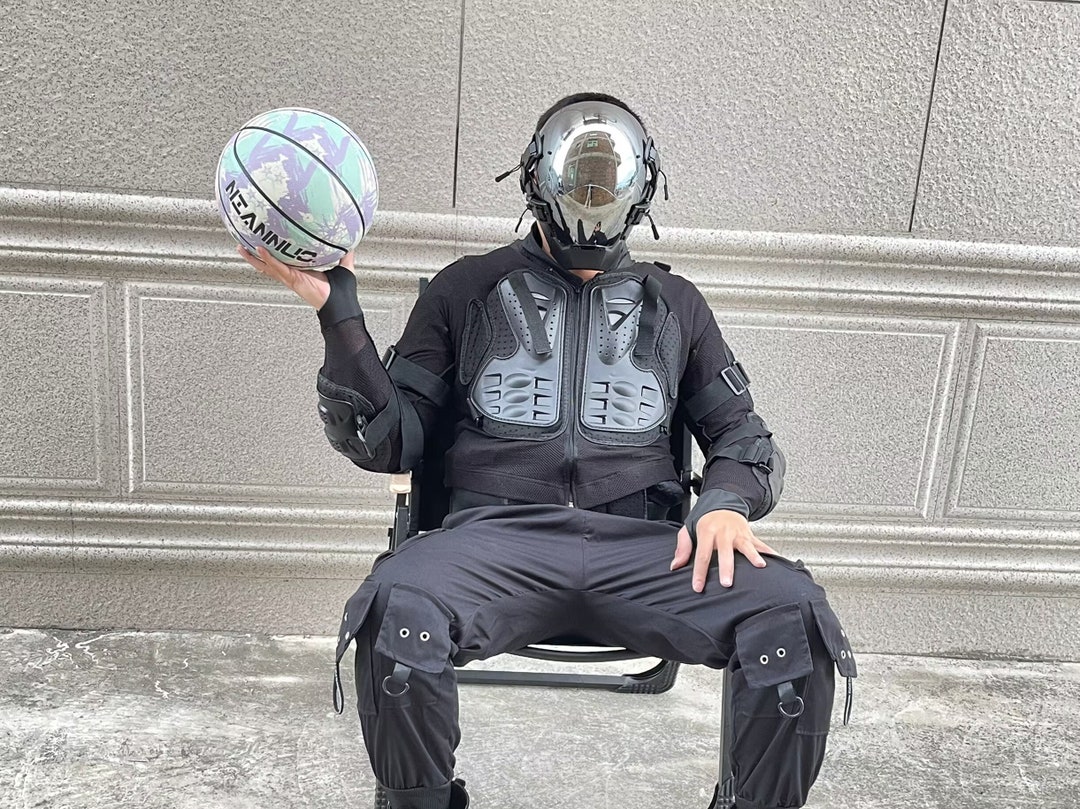 Cyberpunk Mask 2077 Cyber Mask Samurai Helmet Tactical Helmet Cosplay ...