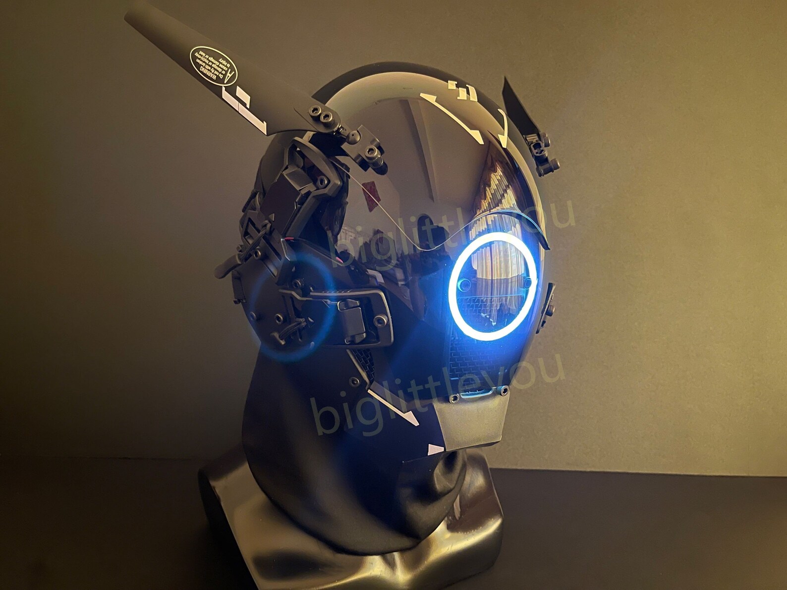 Cyberpunk Mask 2077 Cyber Mask Samurai Helmet Tactical Helmet Etsy