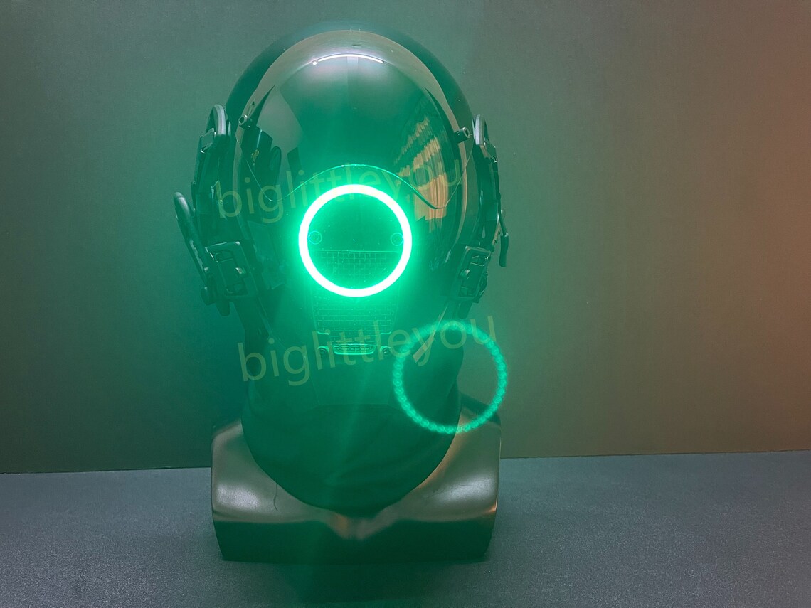 Cyberpunk Mask 2077 Tactical Helmet Cyber Mask Samurai Helmet Etsy