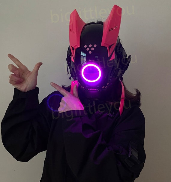 Masque Cyberpunk 2077 Casque tactique Cosplay Cyber Mask Casque de