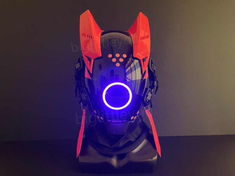 Masque Cyberpunk Airsoft - Protection Anti-Brouillard - Pour Cosplay, Halloween, Sports