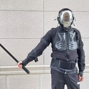 Cyberpunk Mask 2077 Cyber Mask Samurai Helmet Tactical Helmet Cosplay ...