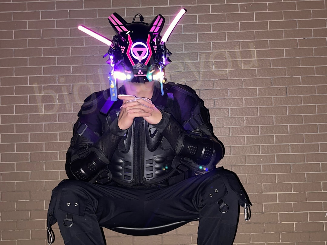 Cyberpunk 2077 Cyberpunk Samurai Mask Cyberpunk Sci-fi Mask Tactical ...