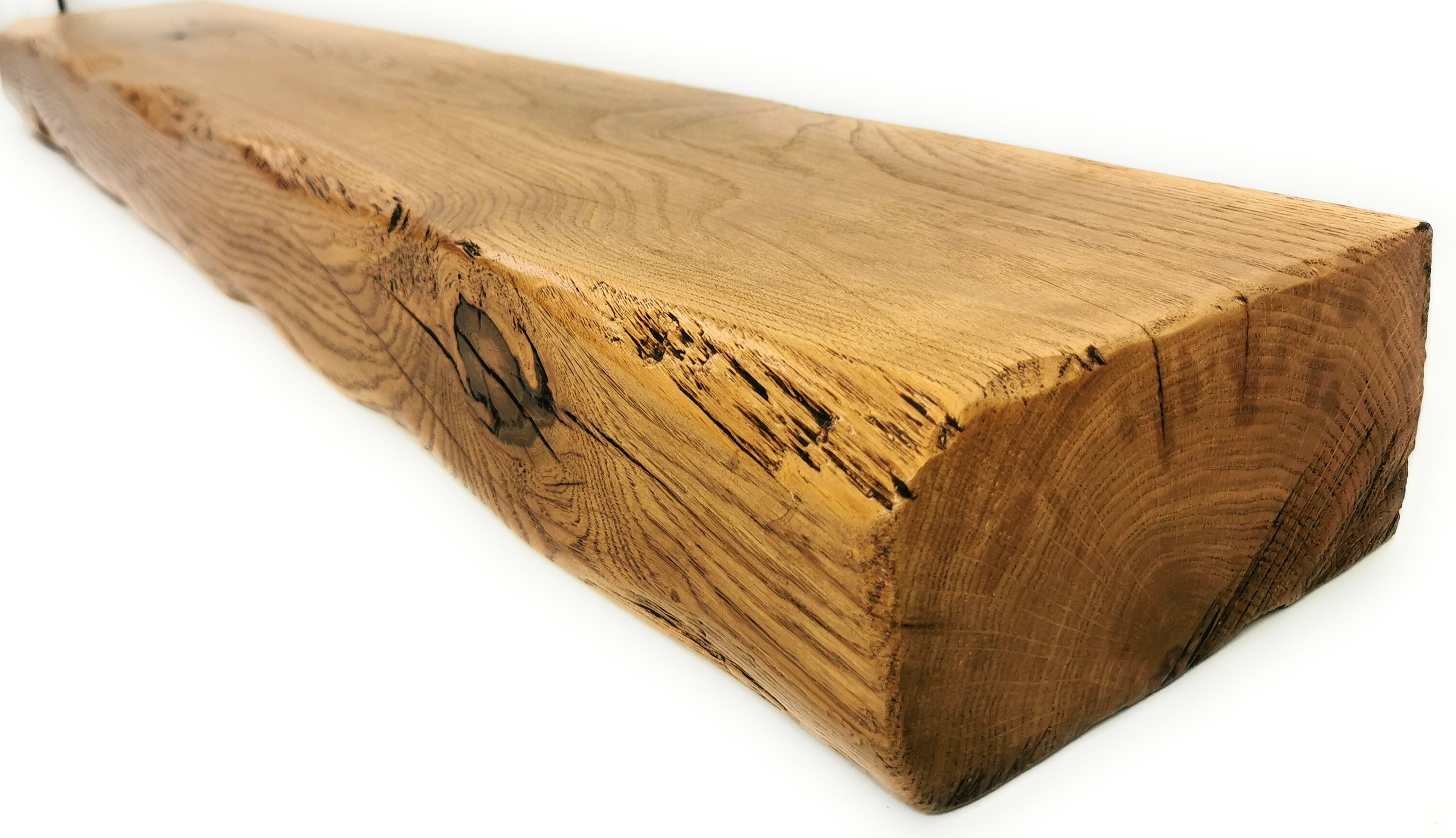 Rustic Oak Floating Shelf Beam Floating Sleeper Shelf Etsy