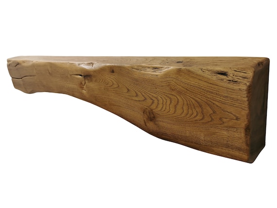Solid Oak Curved Mantel Beam Rustic Arched Mantle Floating - Etsy Canada