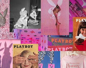 picture Play Boy Bunny Aesthetic Background playboy collage etsy
