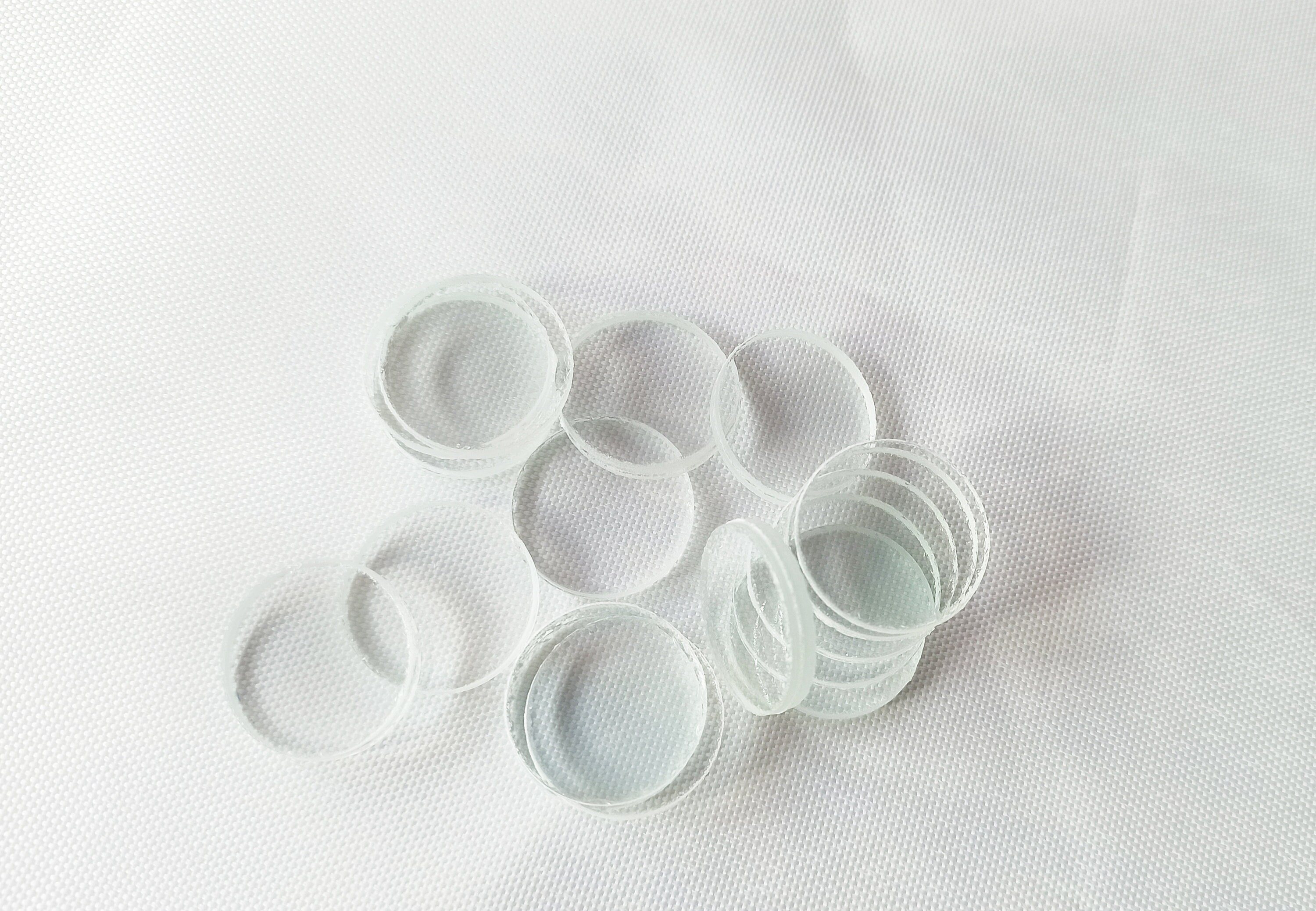 Clear Glass Circles for Craft. Transparent Glass Cover. Set of Etsy Canada