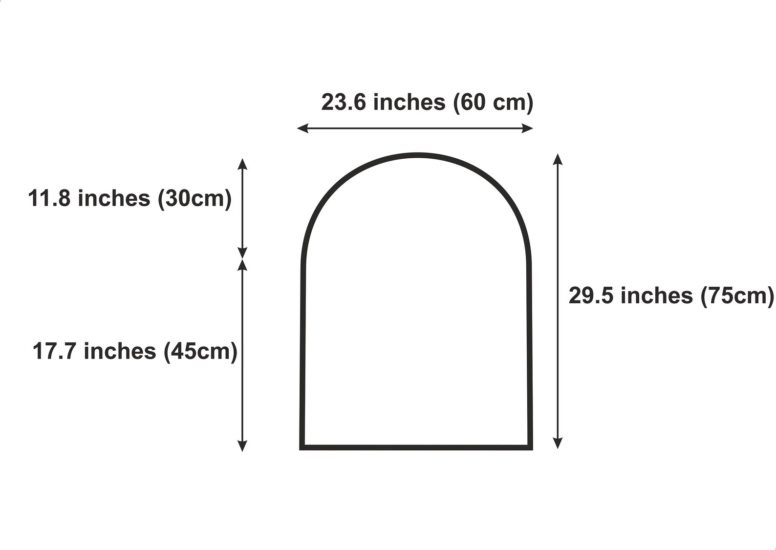 Bogenspiegel für Badezimmer Arcuate Spiegel wandmontiert | Etsy