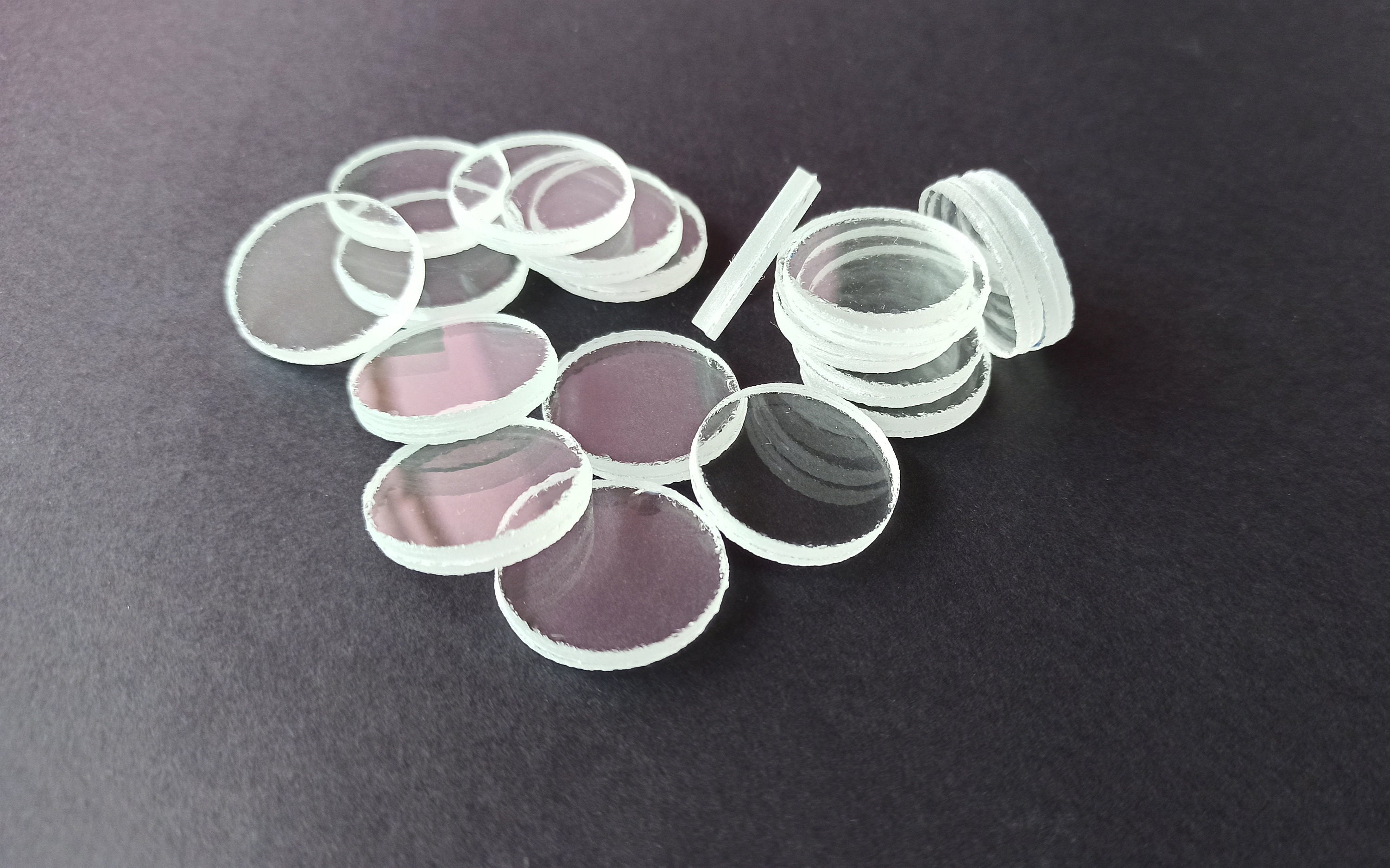 Clear Glass Circles for Craft. Transparent Glass Cover. Set of Etsy