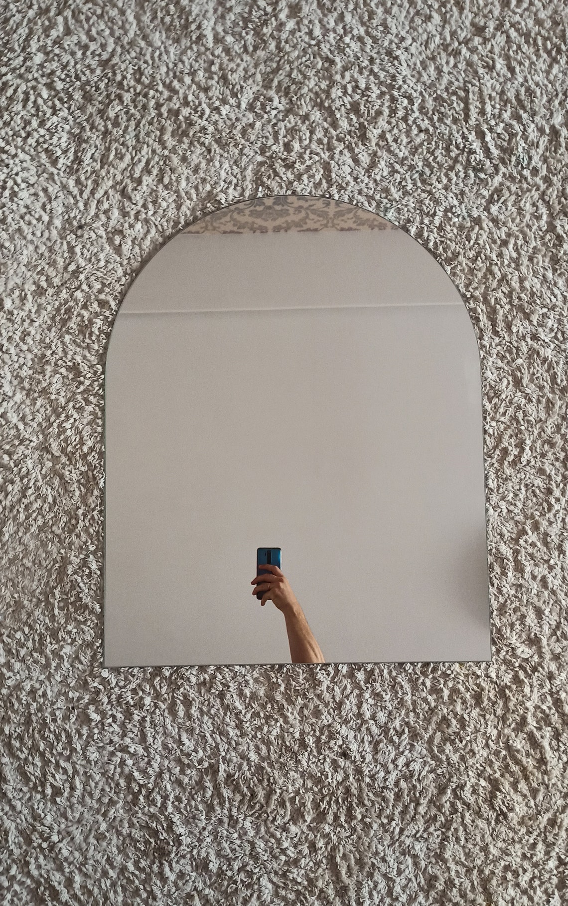 Bogenspiegel für Badezimmer Arcuate Spiegel wandmontiert | Etsy