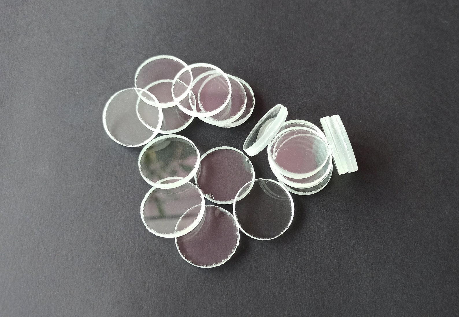 Clear Glass Circles for Craft. Transparent Glass Cover. Set of Etsy Canada