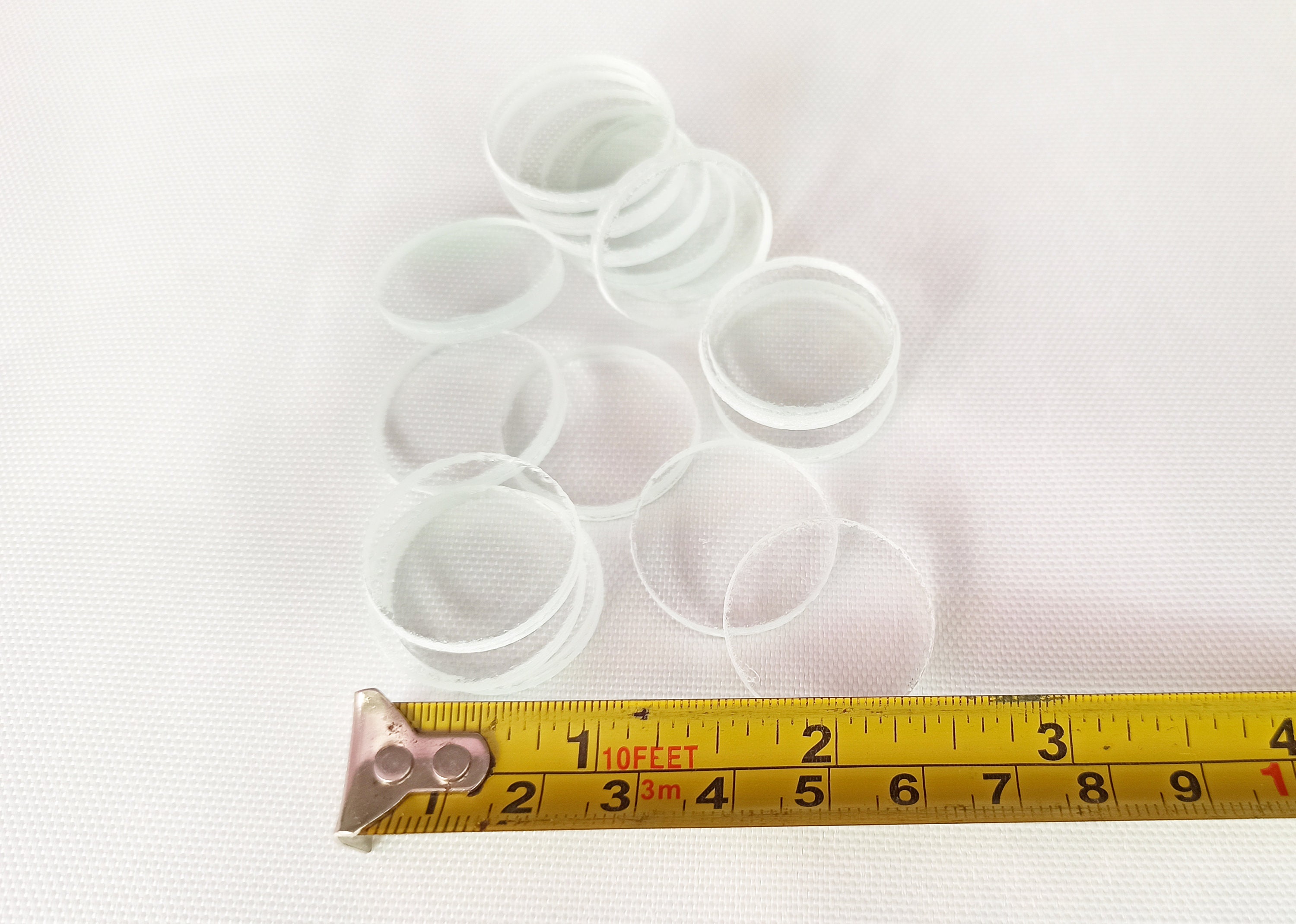 Clear Glass Circles for Craft. Transparent Glass Cover. Set of Etsy Canada