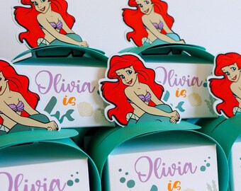 Little Mermaid Party Boxes - Etsy