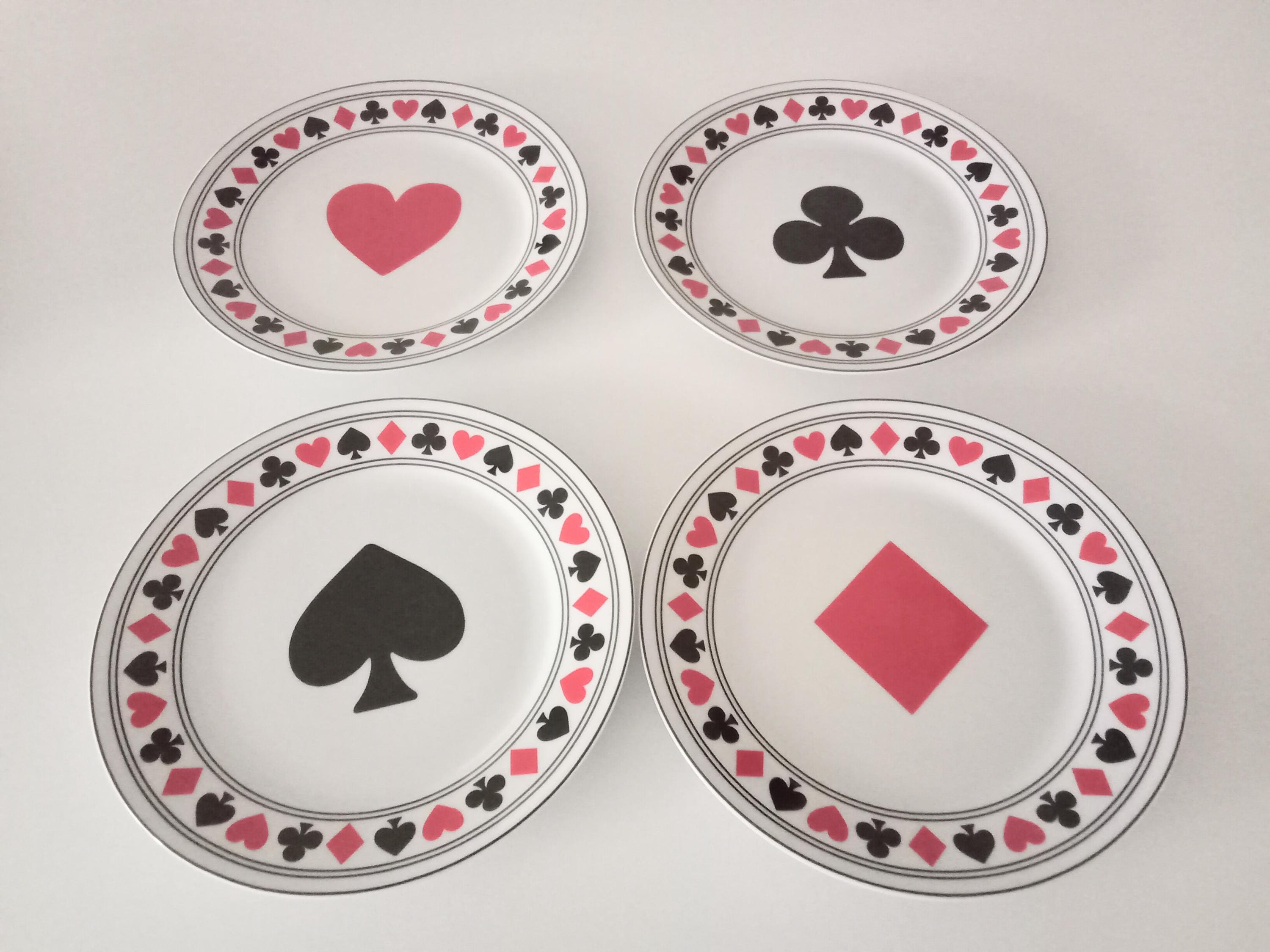 Playing Cards Serving Dishes - Etsy