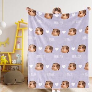 Custom face blanket outlet