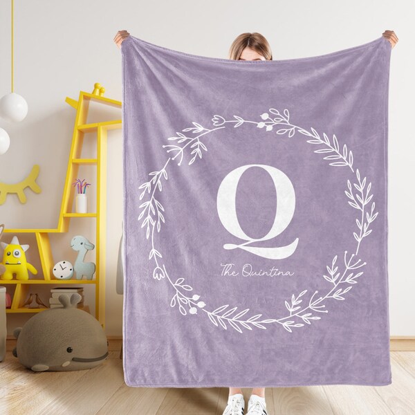 Letter Blanket Etsy Australia