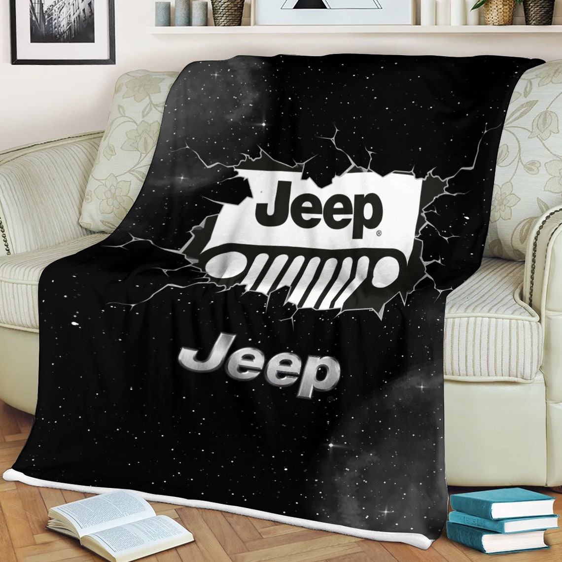 Car Vehicles Jeeps Throw Blanket Fleece Quilts Sherpa Blankets Etsy