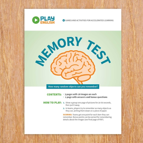 Printable Game Memory Test Online Memory Game 