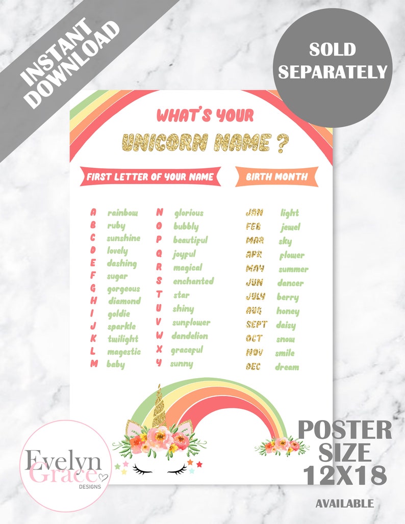 Rainbow Unicorn Birthday Party Invitation Rainbow Glitter Unicorn unicorn invitation unicorn birthday invitation rainbow unicorn