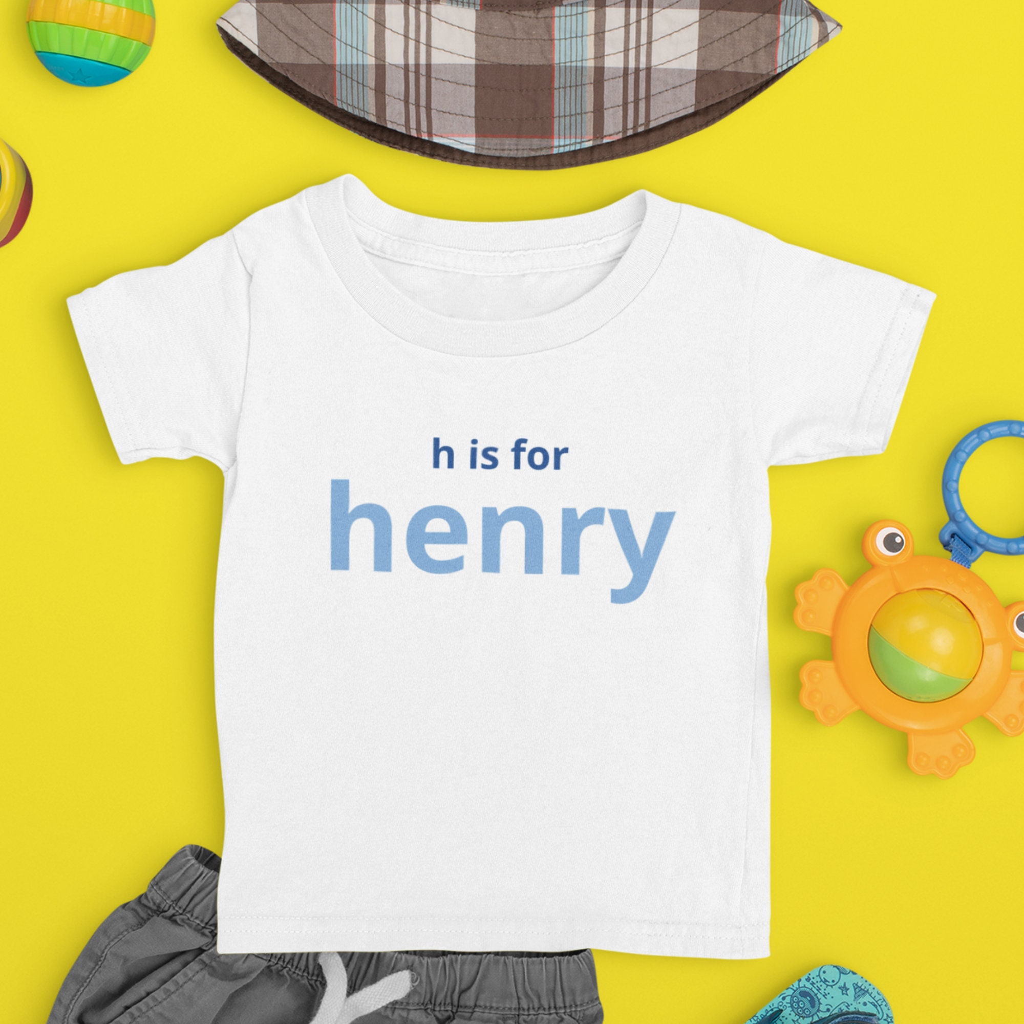 Personalized Baby Boy Shirt Cute Custom Shirt Boy Name Baby Etsy