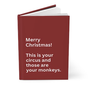 Chef Lustiges Weihnachtsgeschenk für Chef sarkastischer Mitarbeiter Geschenk Journal Notizbuch Mamma Kollege Weihnachten Büroleiter Betreuer Leiter Geschenk