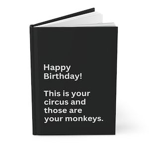 Verjaardagscadeau voor baas Grappig werkjournaal Cadeau collega Notitieboek voor vader Cadeau collega Officemanager Verjaardagsbegeleider Teamleider