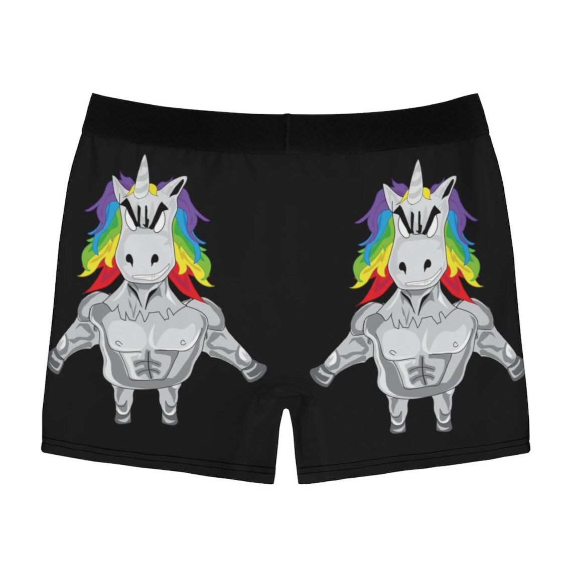 Black muscle unicorn Men's Boxer Briefs Etsy