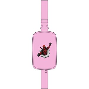 Deadpool Comic Character Sling Bag | Embroidered Explorer image 5