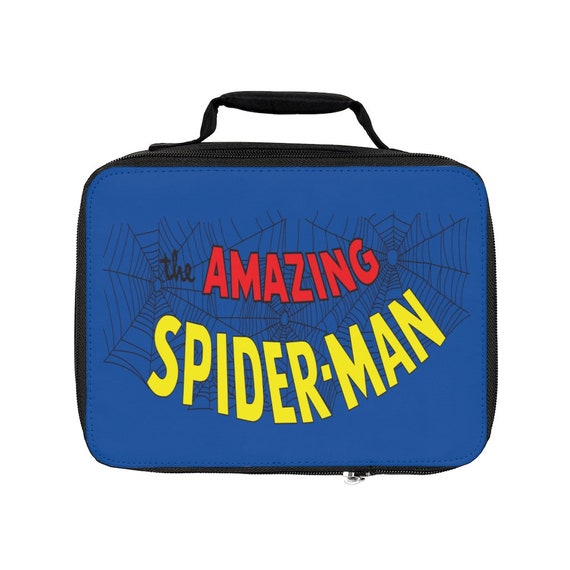 Spiderman Lunch Bag Etsy Hong Kong