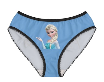 Elsa from FROZEN disney princess panties - light blue - Women's Briefs