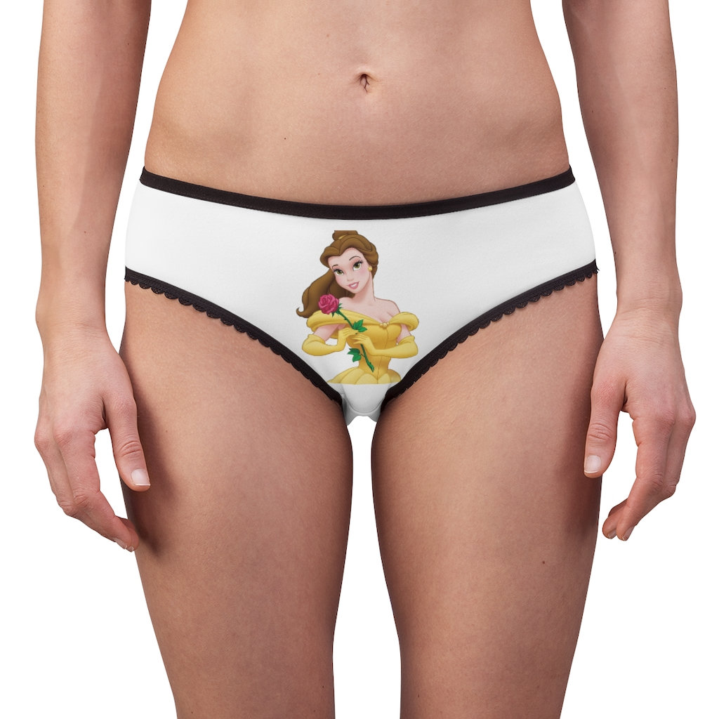 Belle From Beauty and the Beast Disney Princess Panties Women's Briefs 