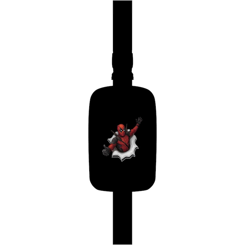Deadpool Comic Character Sling Bag | Embroidered Explorer image 4
